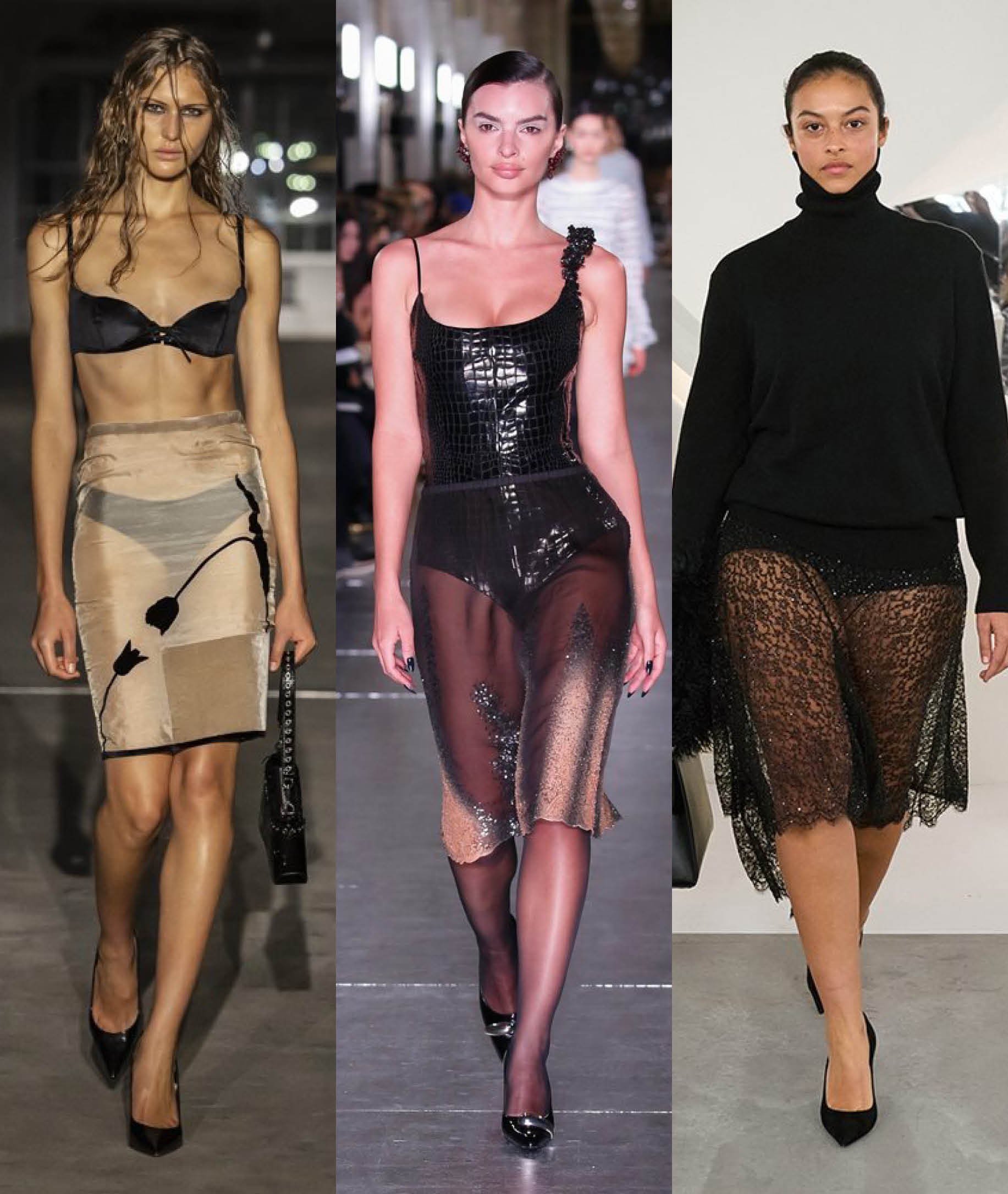 Hinh anh Trào lưu “mong manh” trỗi dậy: voan chiffon mỏng tang, ren rách, lụa nhàu nát 11