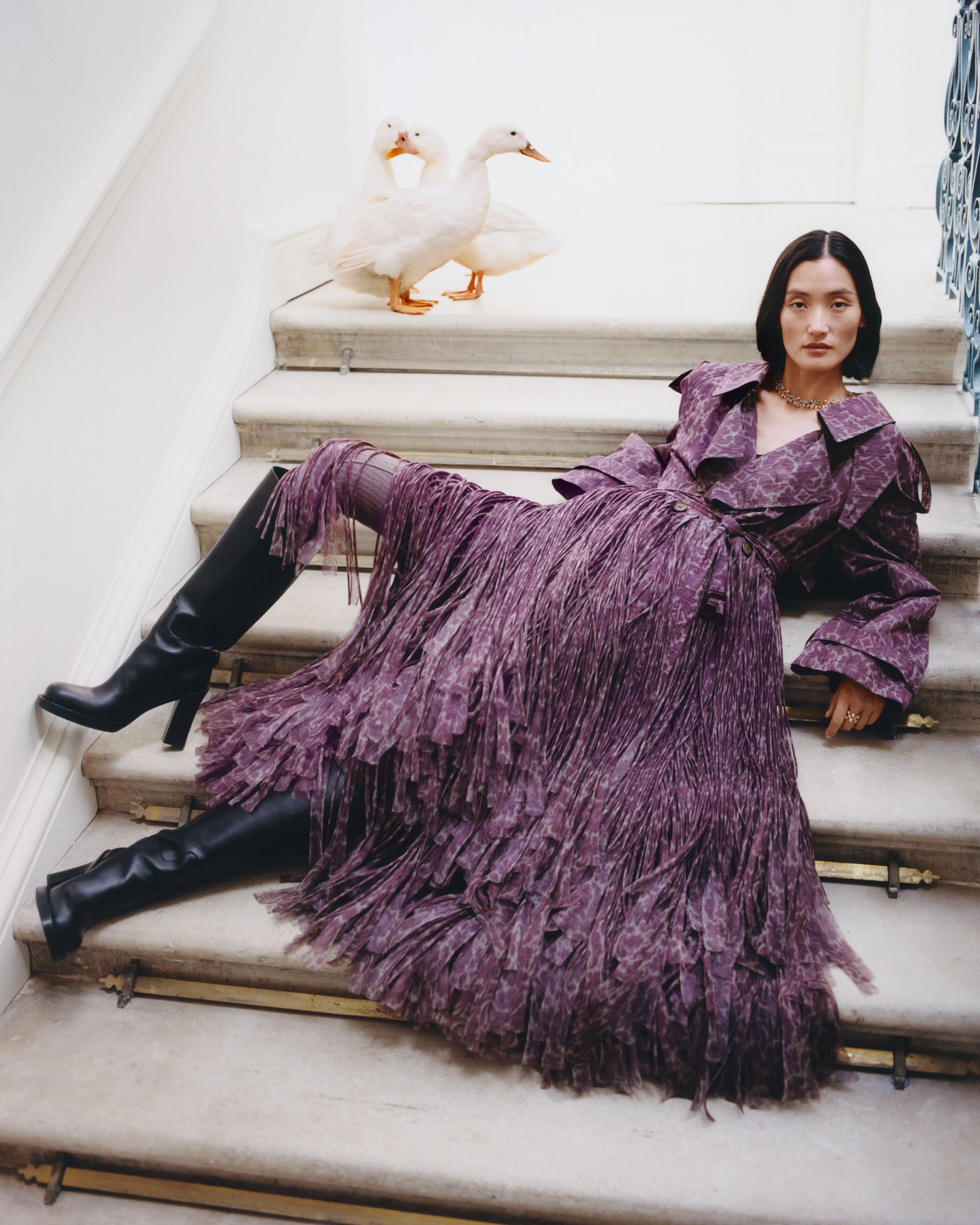 Hinh anh Burberry Winter 2025: Câu chuyện về sự thoát ly tự do qua chiến dịch A Grand Escape 5