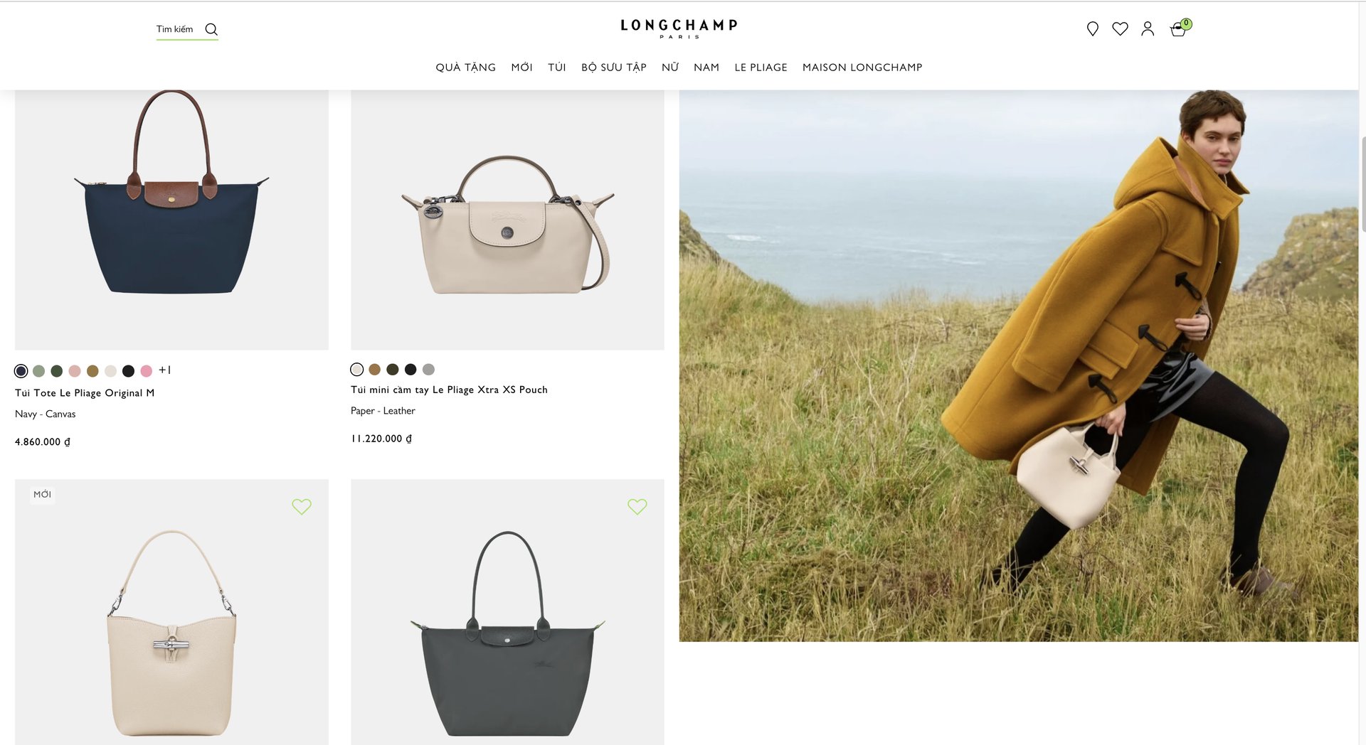 Longchamp ra mắt website tại Việt Nam không chỉ mở rộng kênh bán hàng mà còn khẳng định cam kết mang trải nghiệm toàn cầu đến thị trường Việt Nam