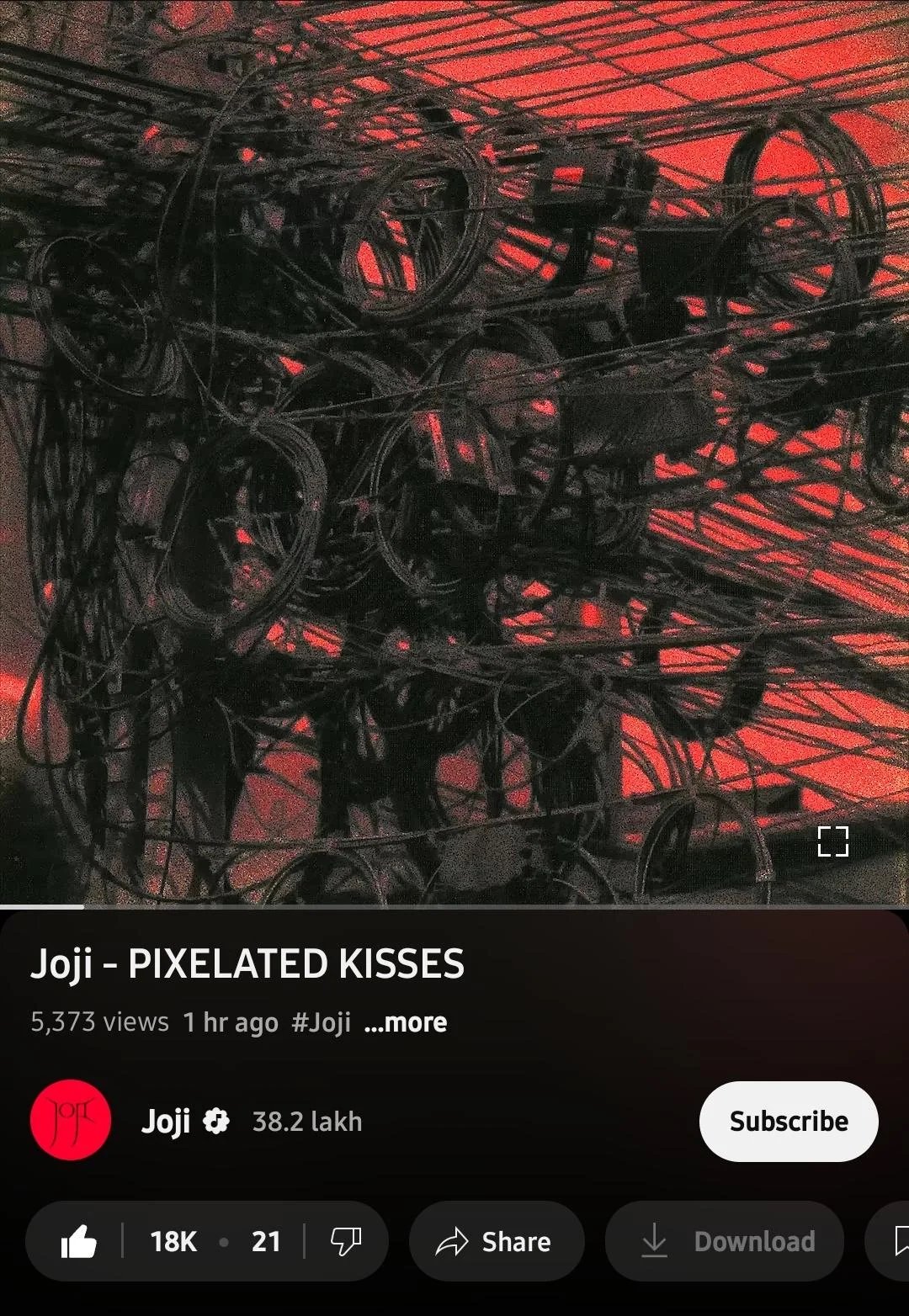 Hinh anh “Pixelated Kisses” - Joji: Tình yêu con người giữa kỷ nguyên thuật toán 3