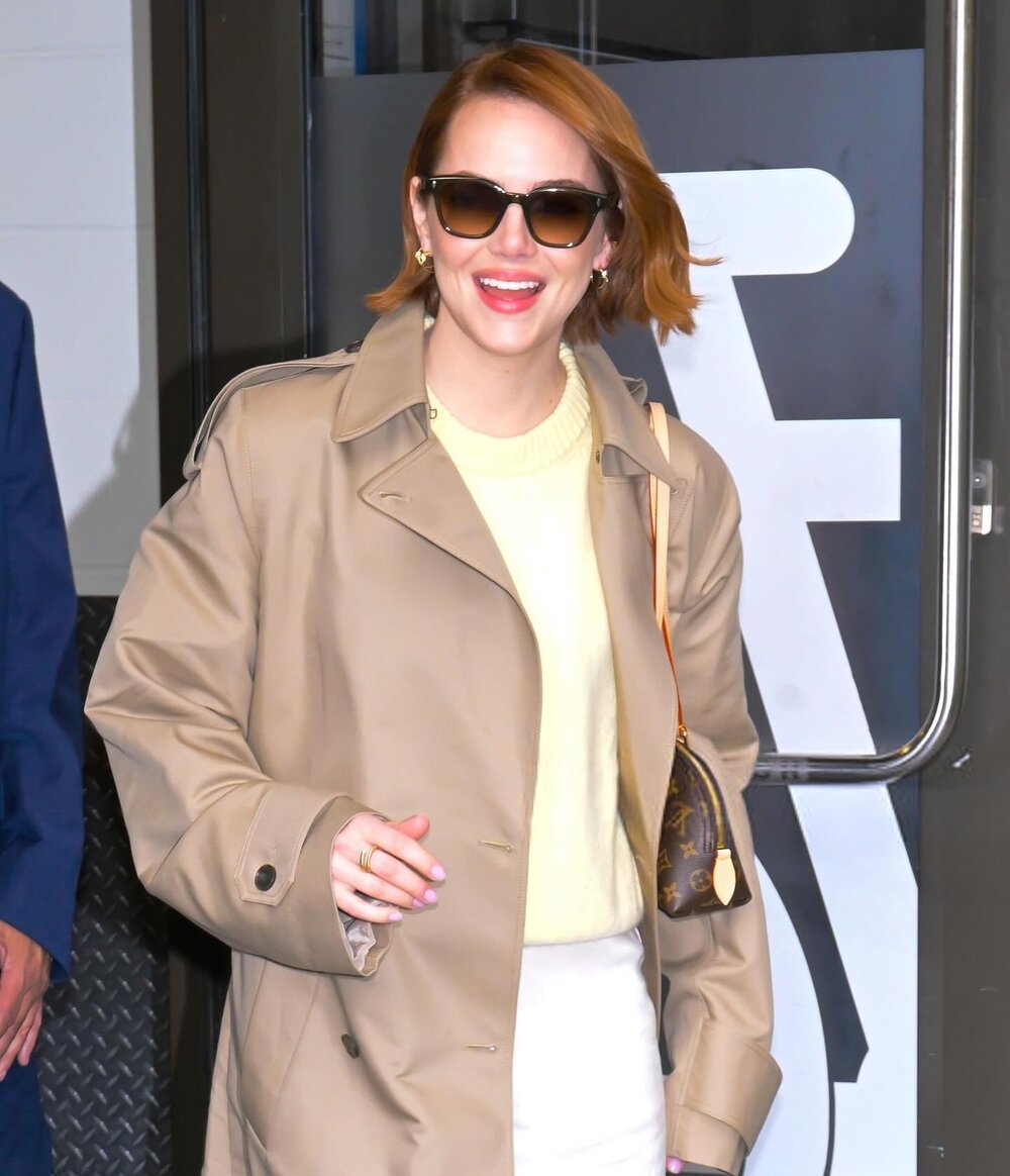 Hinh anh Emma Stone cùng GIA STUDIOS lên sóng “Good Morning America” 2