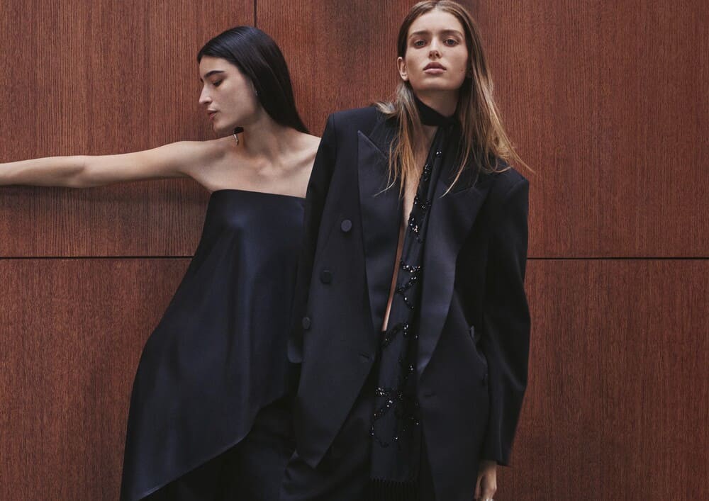 Hinh anh Trong mùa lễ hội H&amp;M Holiday 2025, thương hiệu thời trang đến từ Thụy Điển giới thiệu bộ sưu tập mang tinh thần tiệc tùng lộng lẫy, tập trung vào các thiết kế dự tiệc, áo khoác, trang phục len và đồ may đo với diện mạo cao cấp. 7