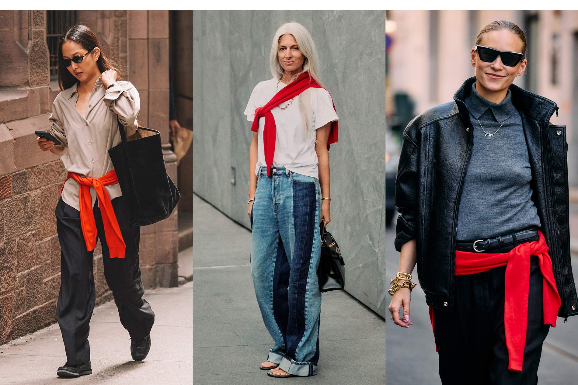 Hinh anh Áo len buộc hông “vô tình mà cố ý” 8