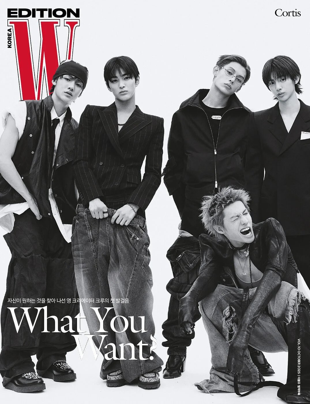 CORTIS phủ sóng trên loạt bìa tạp chí thời trang như bìa kỹ thuật số W Korea