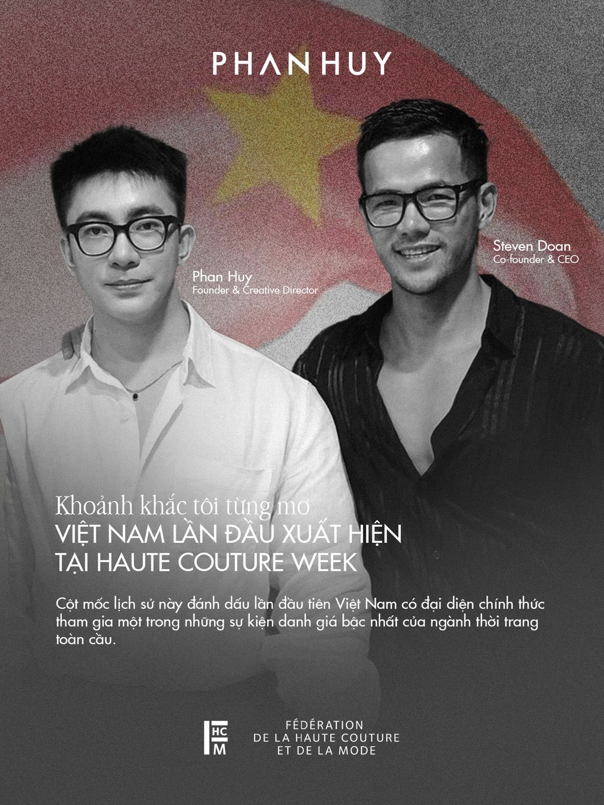 Hinh anh Phan Huy - Nhà thiết kế trẻ nhất lịch sử thế giới góp mặt tại Haute Couture Week 10