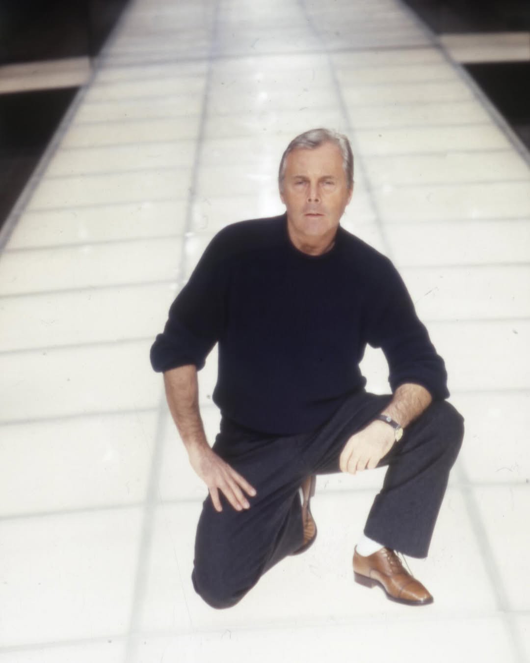 Hinh anh Giorgio Armani FW2026: Người thầy đã rời khỏi sàn diễn, nhưng Armani thì chưa 3