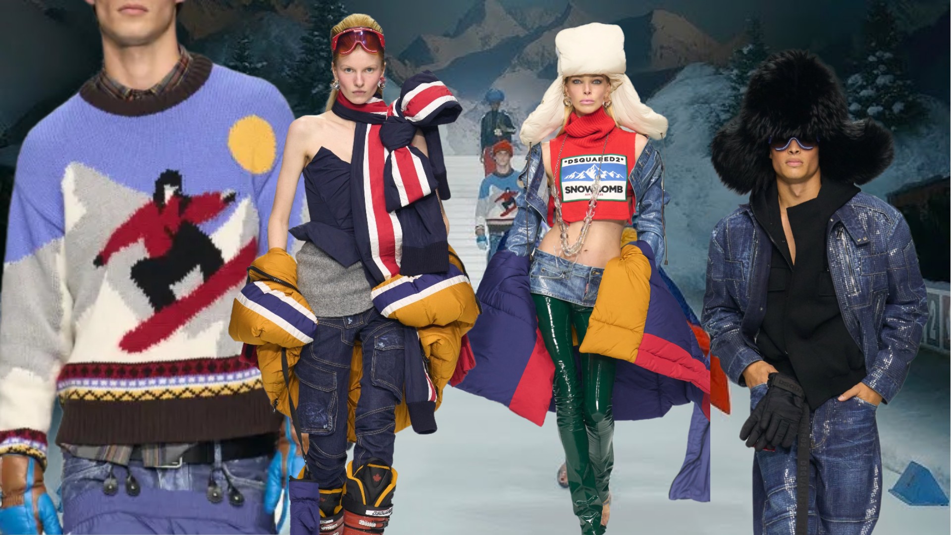 Bạn có một lời mời tham gia chuyến đi chơi mùa Đông cùng Dsquared2 Thu Đông 2026 