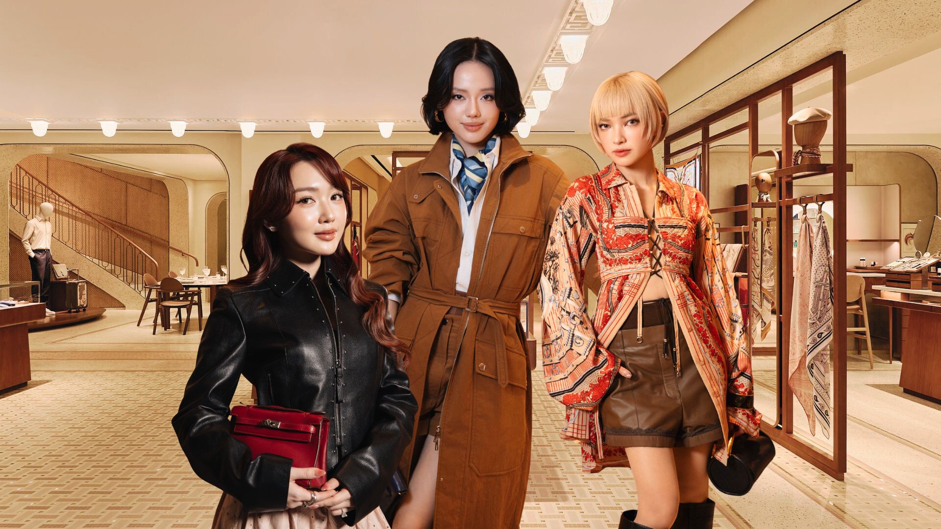 Tinh thần Xuân - Hè 2026 của Hermès tại không gian mới ở Tràng Tiền