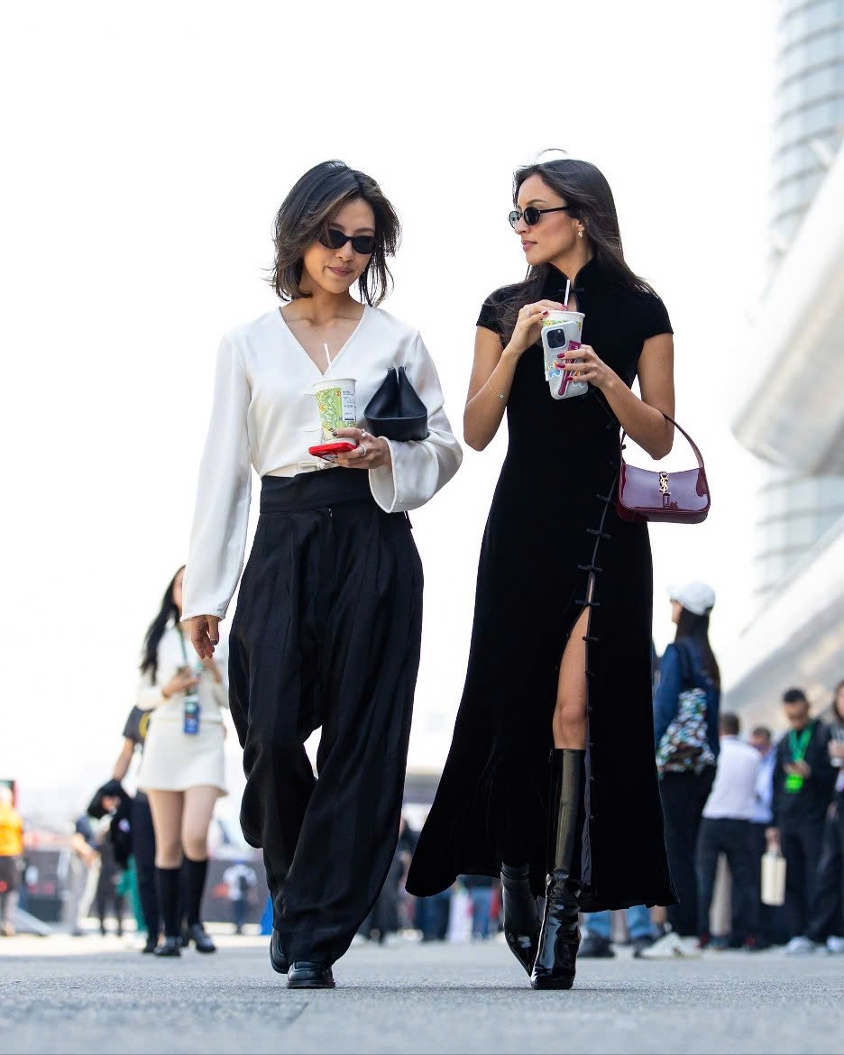 Hinh anh Khu vực paddock trở thành biểu tượng của các WAG 2