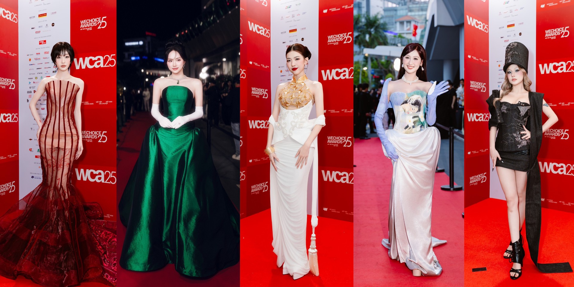 Dresscode Việt Nam: Thảm đỏ WeChoice trở thành sàn diễn của local brands