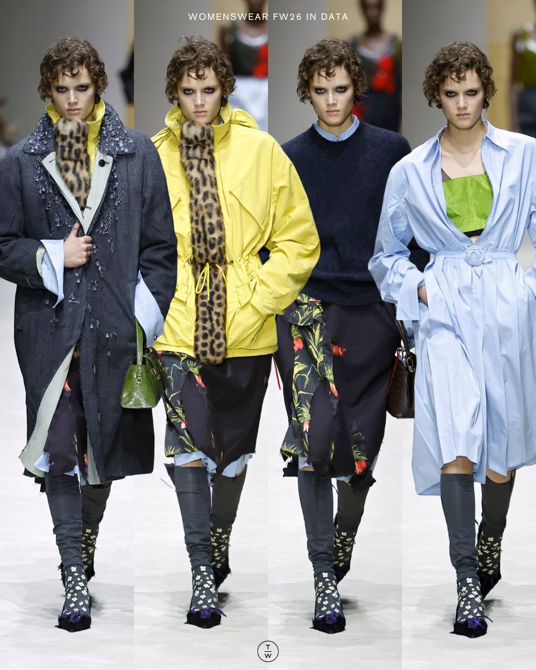 Hinh anh 15 người mẫu, mỗi người xuất hiện bốn lần, tổng cộng 60 bộ đồ. Qua mỗi lần, các lớp quần áo được thêm vào hoặc gỡ bỏ, khiến người xem dần nhận ra rằng một món đồ không chỉ có một cách mặc. 5