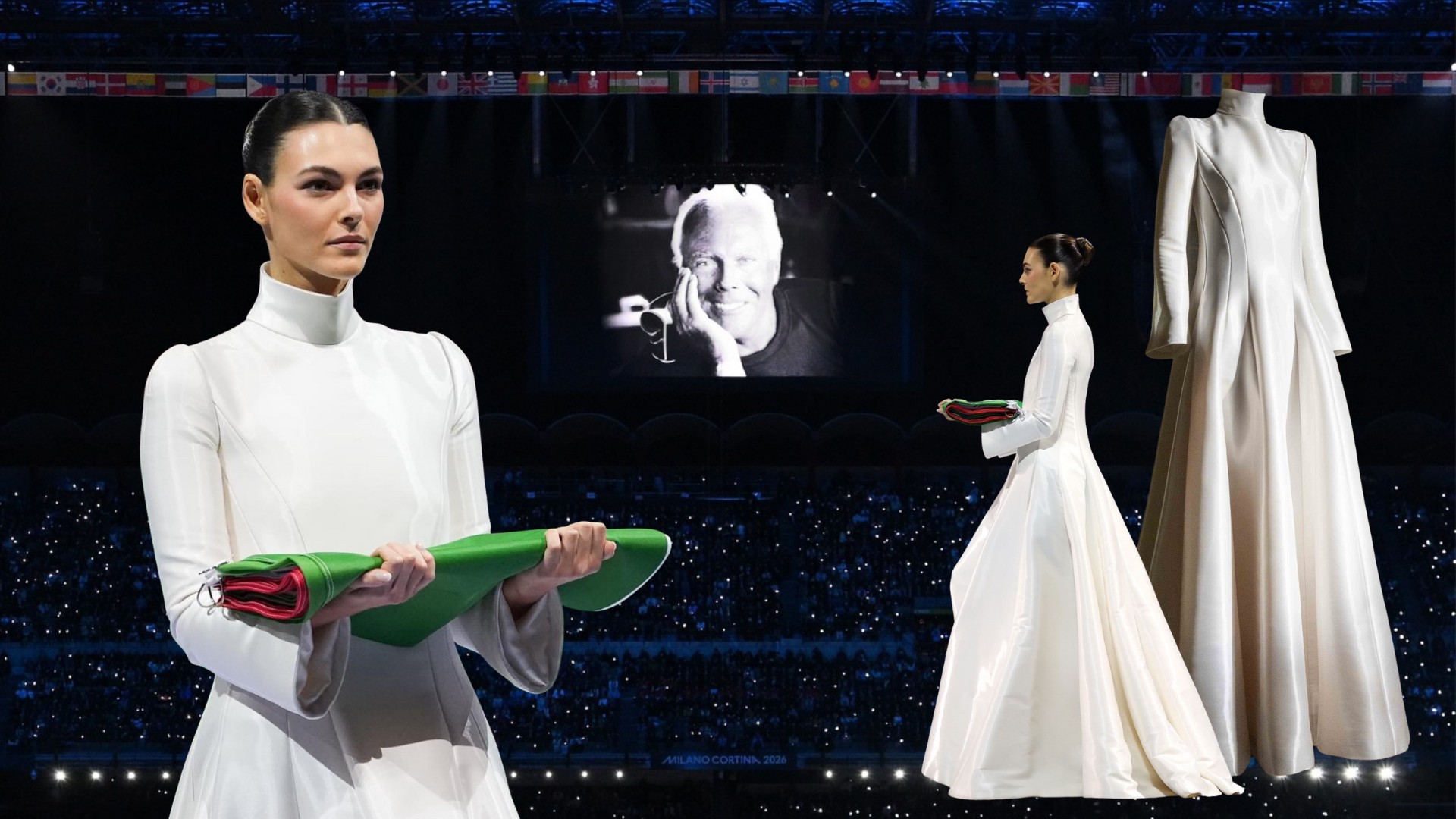 Giorgio Armani thắp sáng lễ khai mạc Thế vận hội Mùa đông 2026