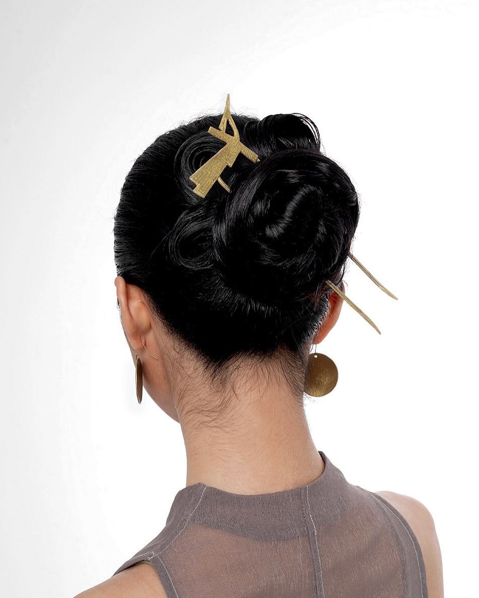 Hinh anh Phụ kiện thủ công Việt sánh đôi cùng áo dài dịp Tết 12