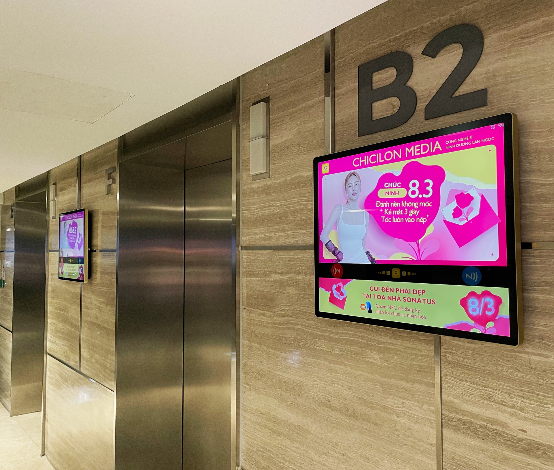 Hinh anh Chiến dịch 8/3 của Chicilon Media: Khi lời chúc được “gọi tên” ngoài đời thực 4