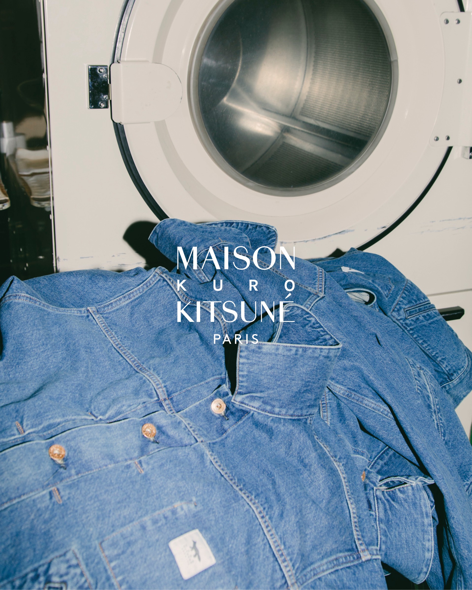 Hinh anh Maison Kitsuné x KURO: Chú cáo Paris “săn” denim nước Nhật 1
