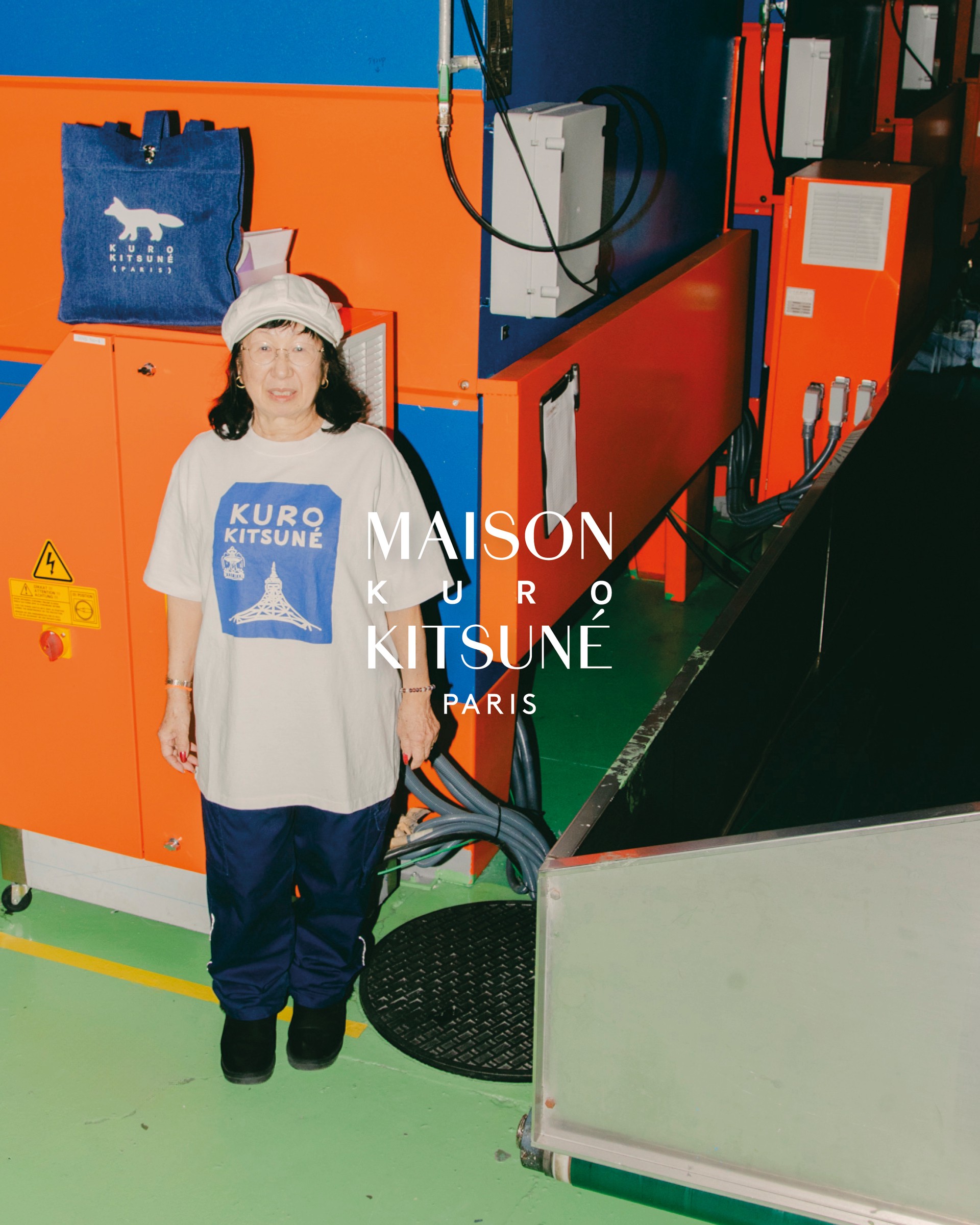 Hinh anh Maison Kitsuné x KURO: Chú cáo Paris “săn” denim nước Nhật 7