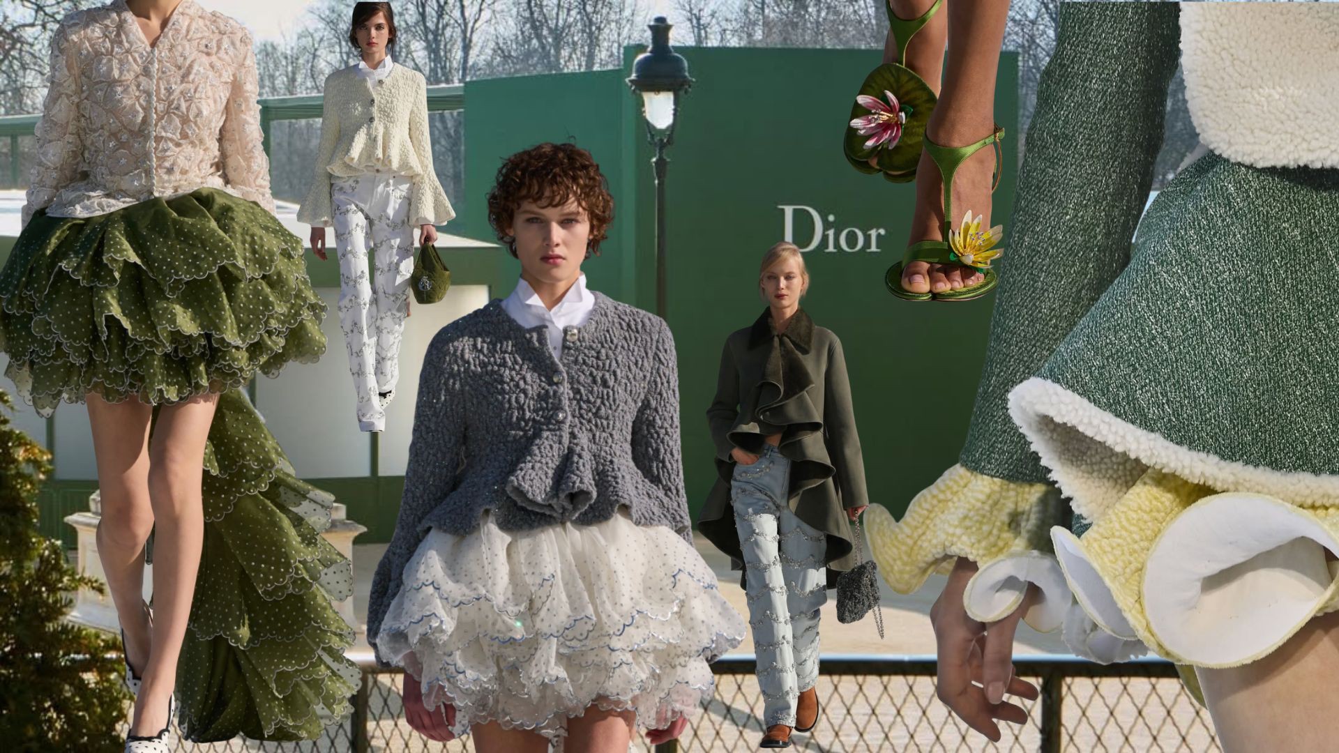 Dior Fall Winter 2026: Jonathan Anderson dạo chơi giữa khu vườn ngập nắng 