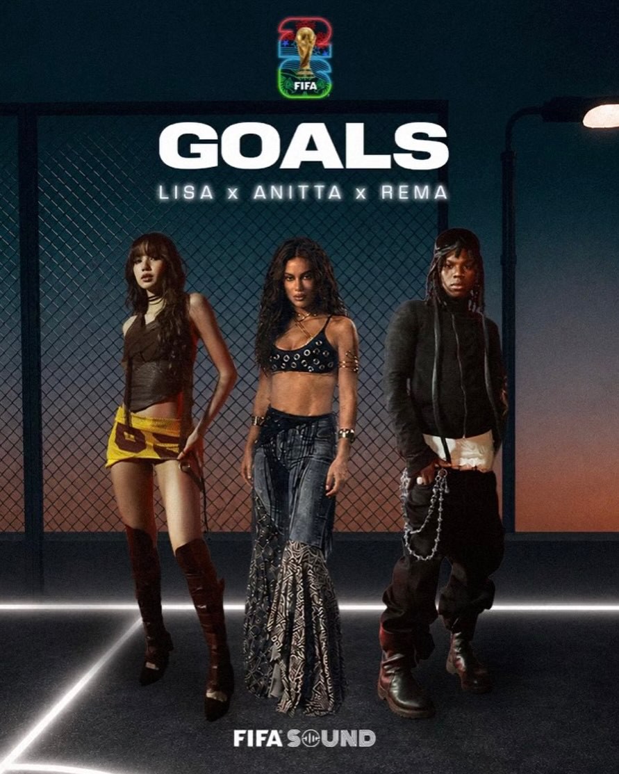 Hinh anh LISA mở màn World Cup 2026 với màn kết hợp xuyên lục địa cùng Anitta và Rema 1