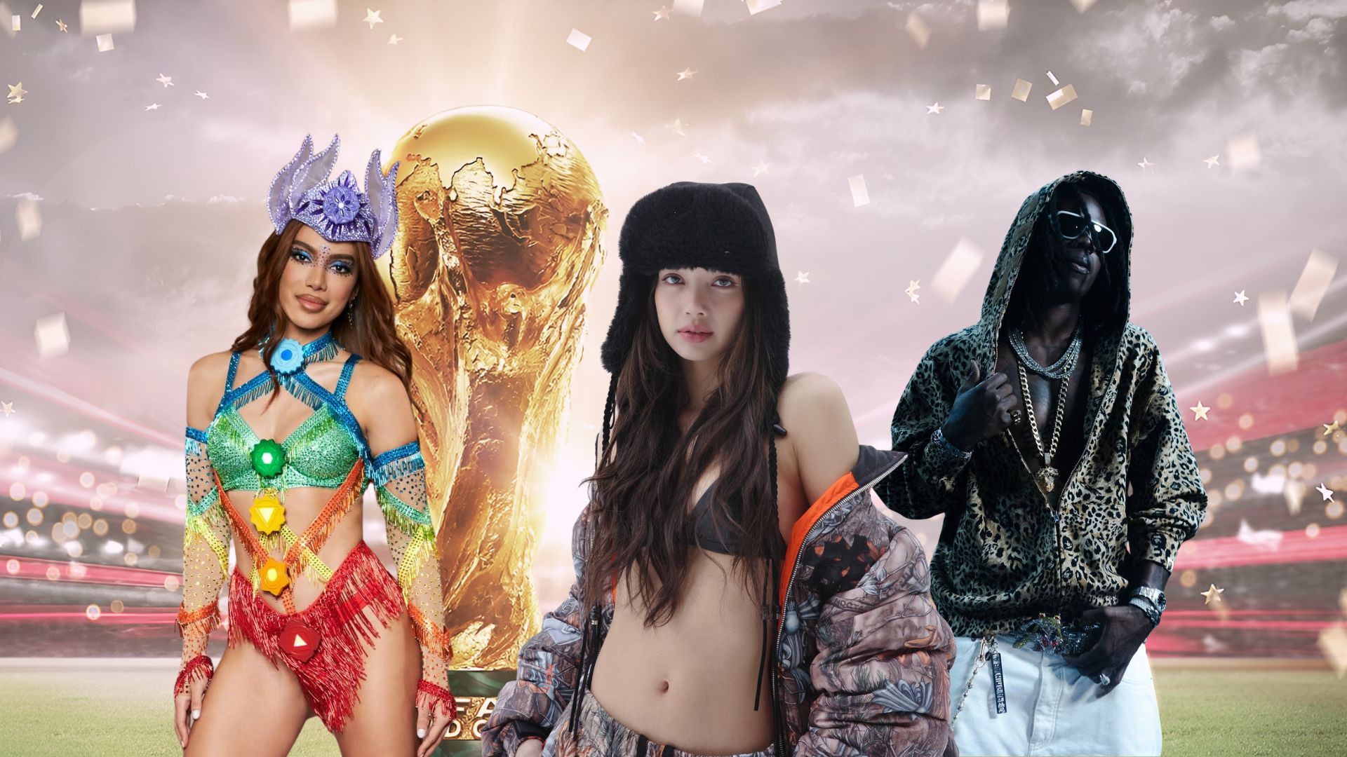 LISA mở màn World Cup 2026 với màn kết hợp xuyên lục địa cùng Anitta và Rema