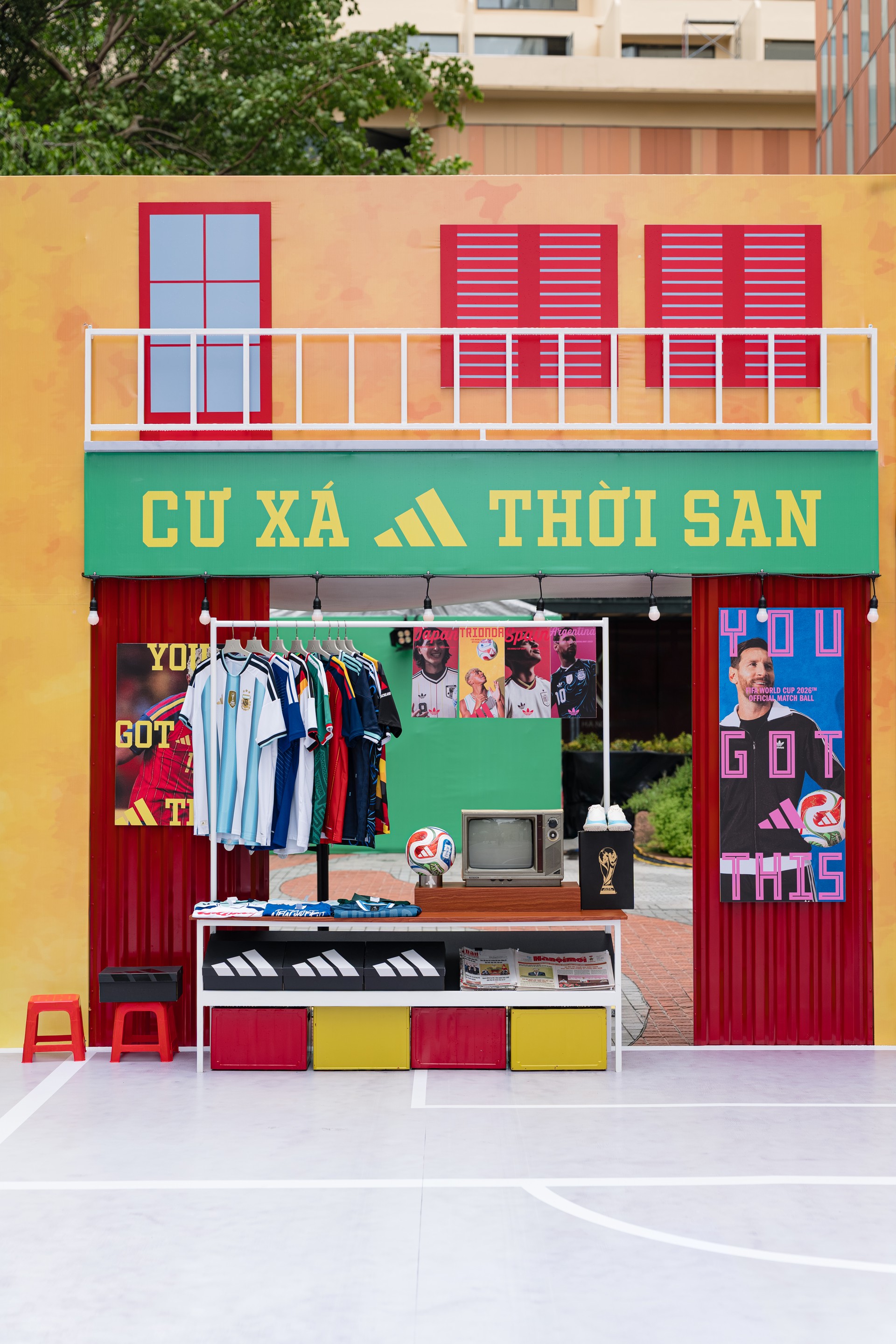 Hinh anh adidas mang tinh thần World Cup 2026 đến Hà Nội với "Cư Xá adidas" 3