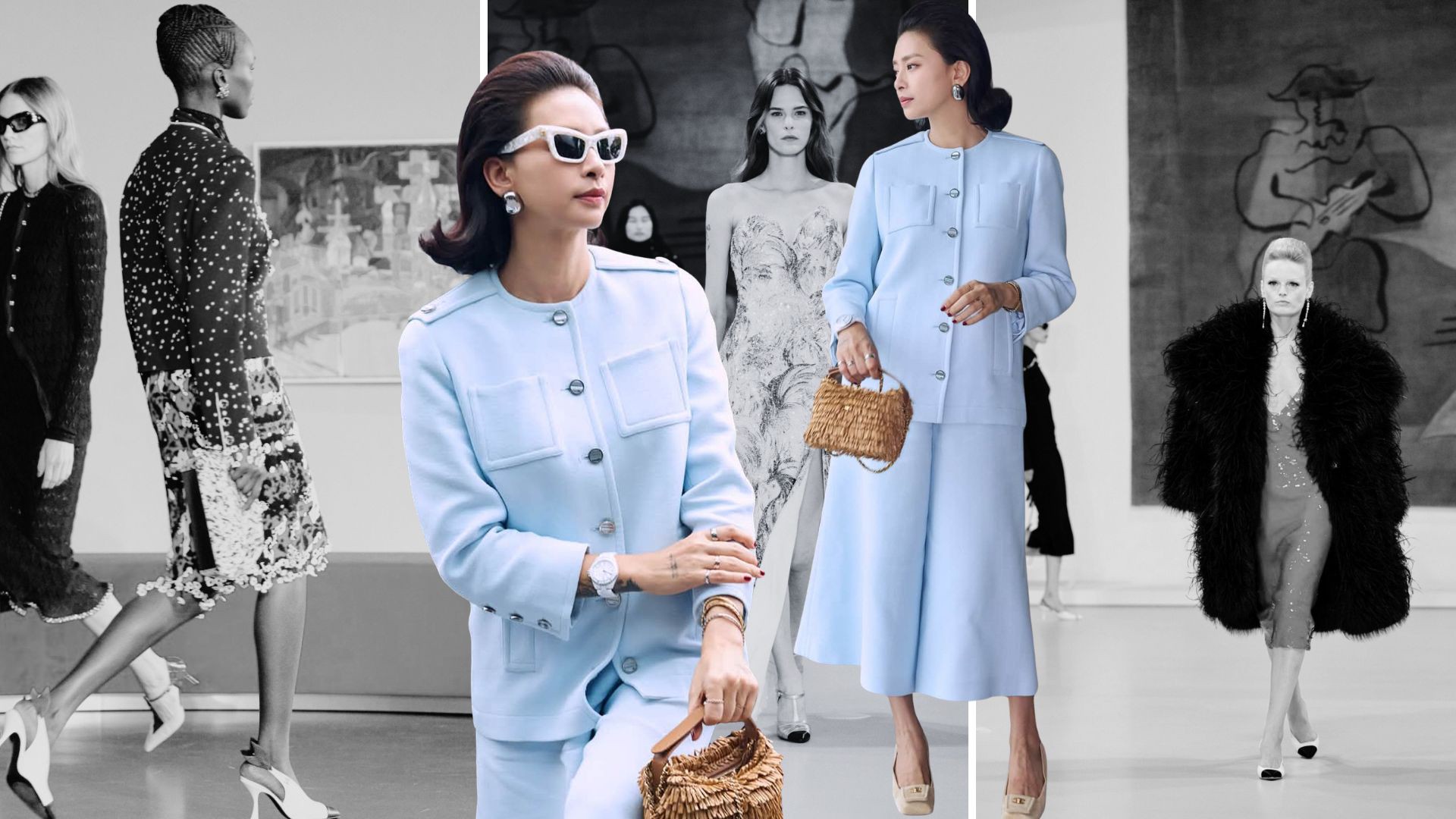 Ngô Thanh Vân tại front row CHANEL Métiers d'Art 2026 ở Seoul