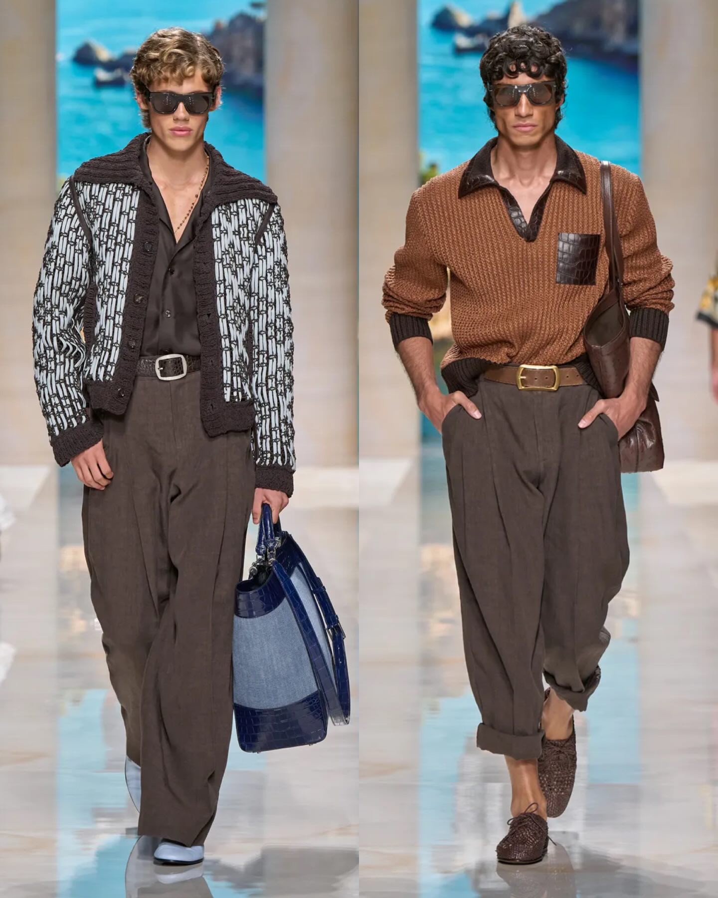 Hinh anh Dolce & Gabbana Menswear SS27: Hình dung “tình tứ” về những ngày nắng hạ 17