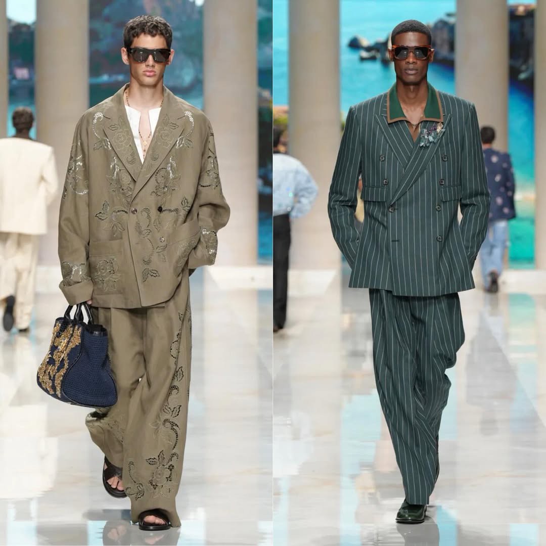 Hinh anh Dolce & Gabbana Menswear SS27: Hình dung “tình tứ” về những ngày nắng hạ 16