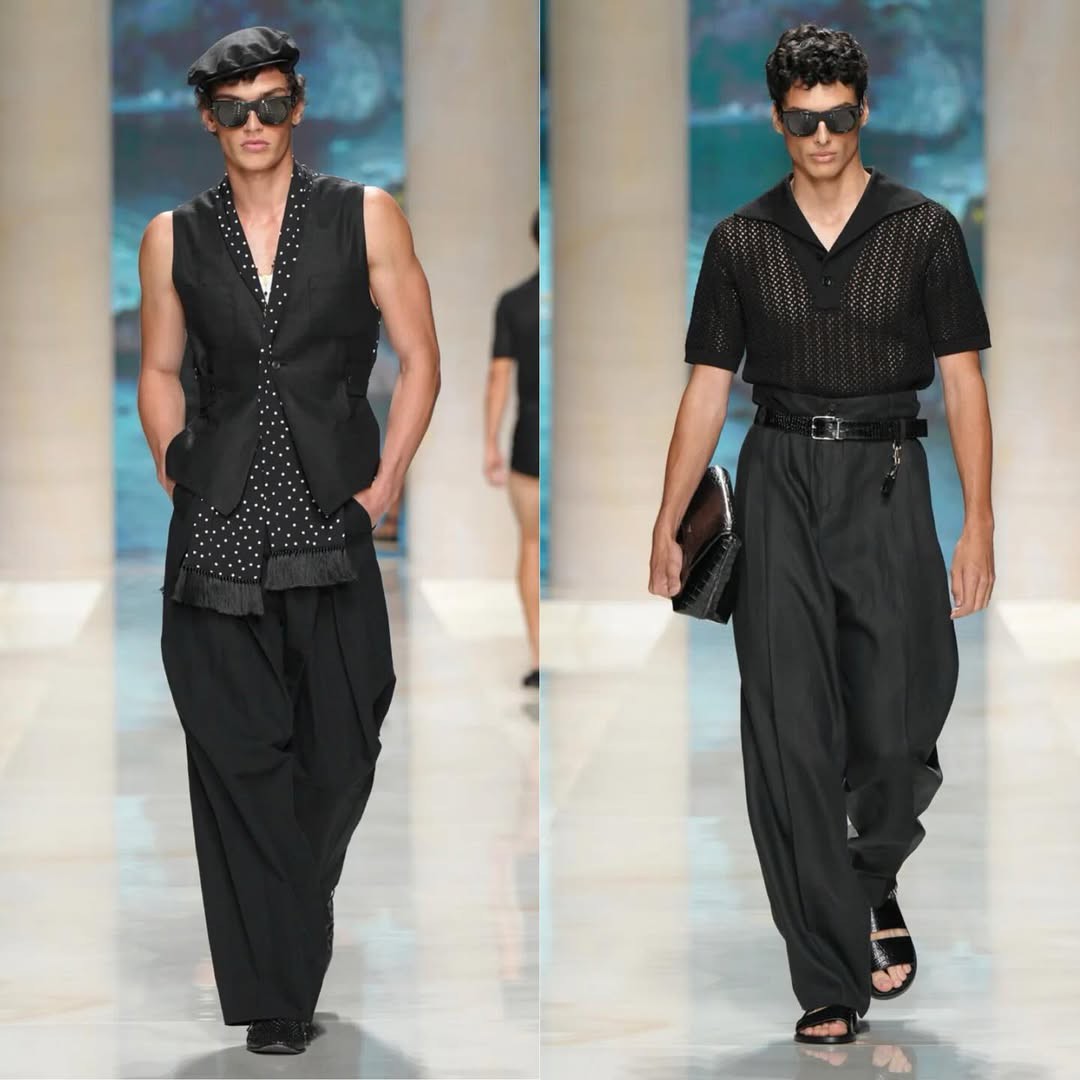Hinh anh Dolce & Gabbana Menswear SS27: Hình dung “tình tứ” về những ngày nắng hạ 15
