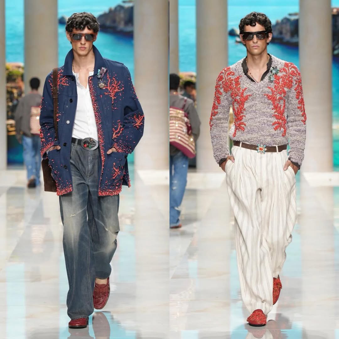 Hinh anh Dolce & Gabbana Menswear SS27: Hình dung “tình tứ” về những ngày nắng hạ 4