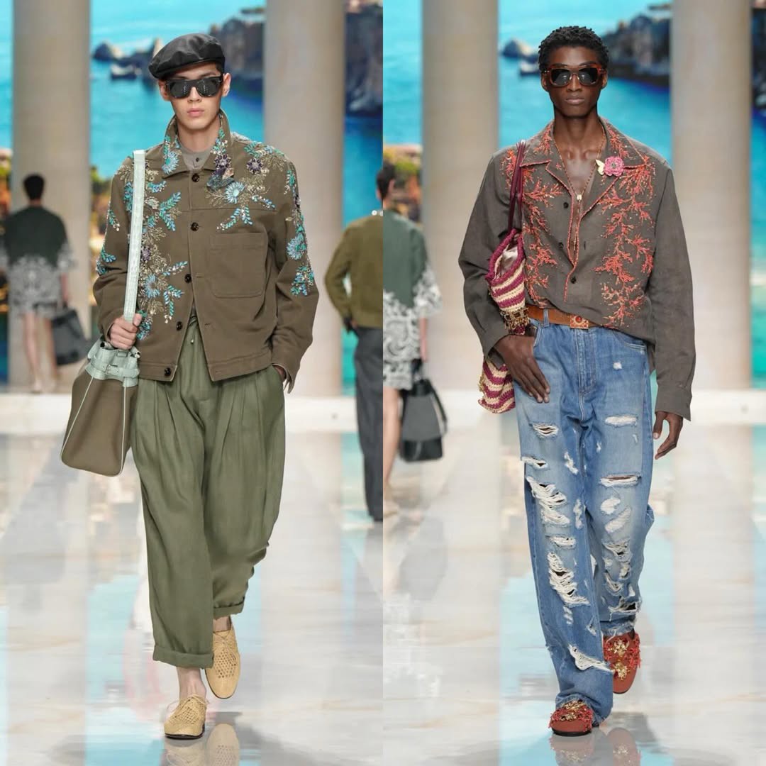 Hinh anh Dolce & Gabbana Menswear SS27: Hình dung “tình tứ” về những ngày nắng hạ 6