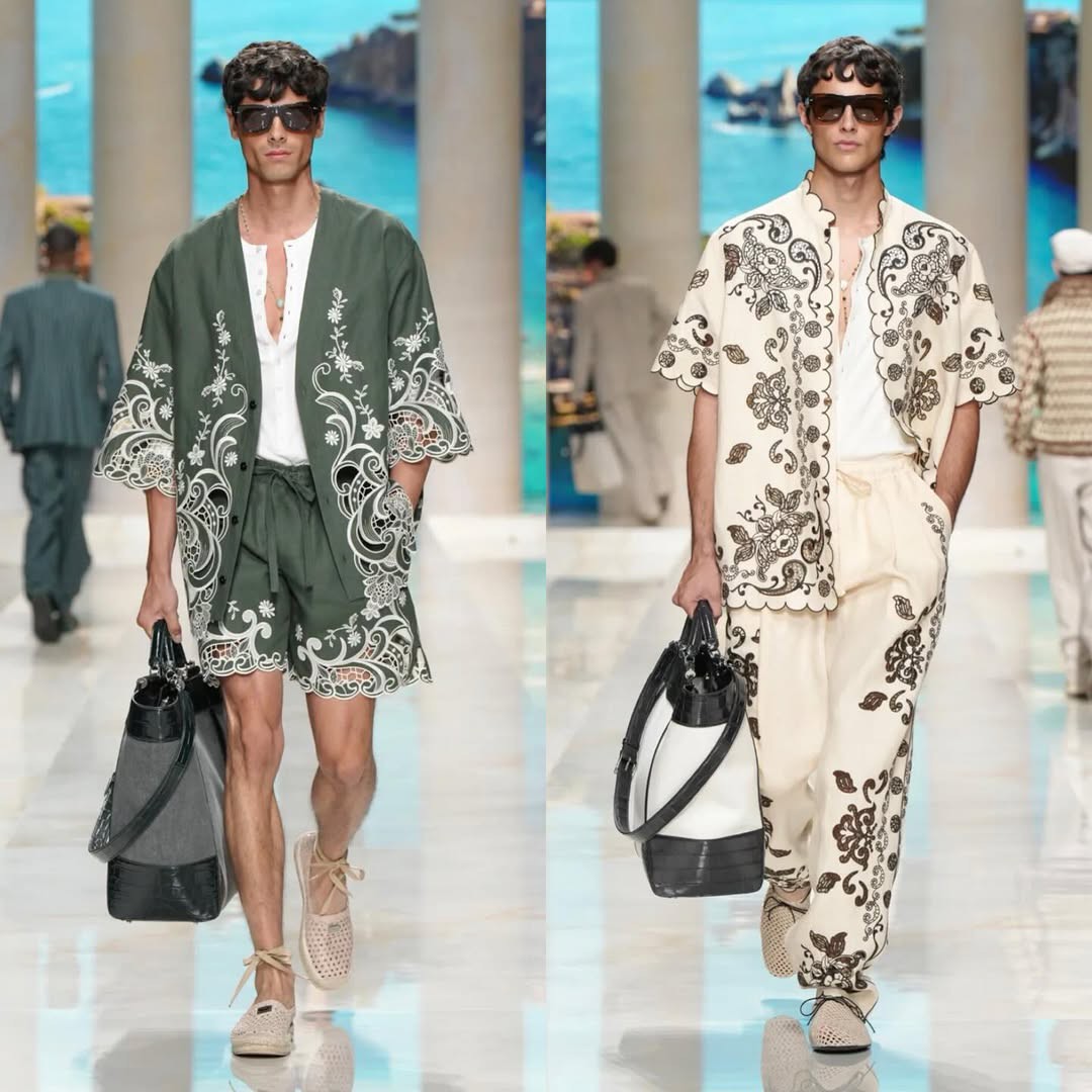 Hinh anh Dolce & Gabbana Menswear SS27: Hình dung “tình tứ” về những ngày nắng hạ 8