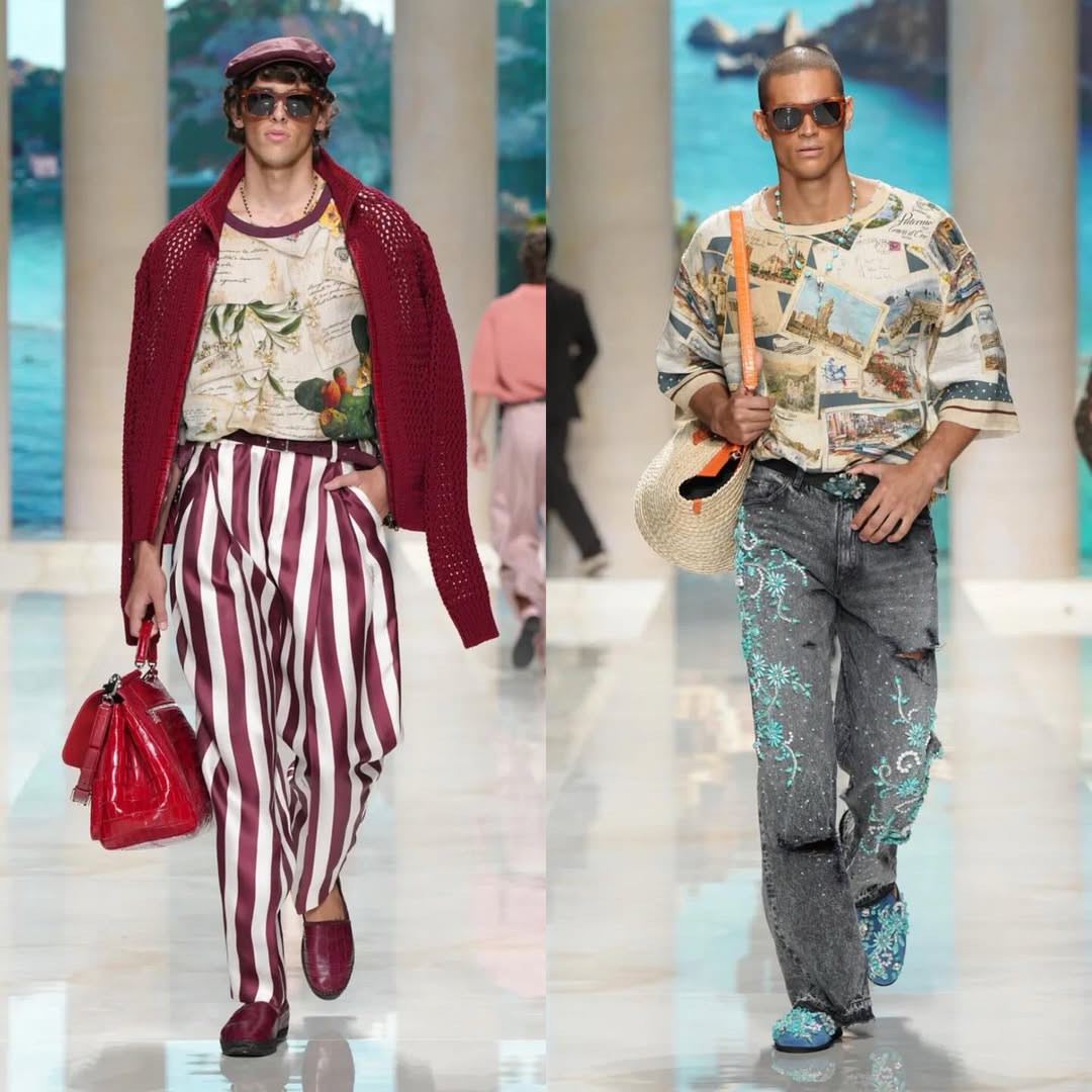 Hinh anh Dolce & Gabbana Menswear SS27: Hình dung “tình tứ” về những ngày nắng hạ 7