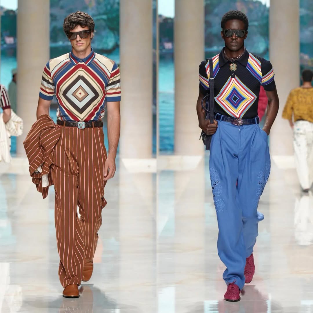 Hinh anh Dolce & Gabbana Menswear SS27: Hình dung “tình tứ” về những ngày nắng hạ 9