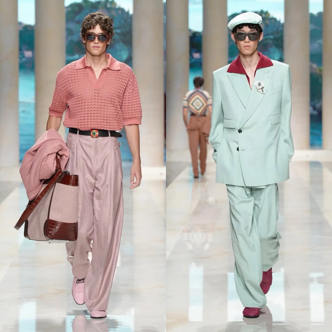 Hinh anh Dolce & Gabbana Menswear SS27: Hình dung “tình tứ” về những ngày nắng hạ 10