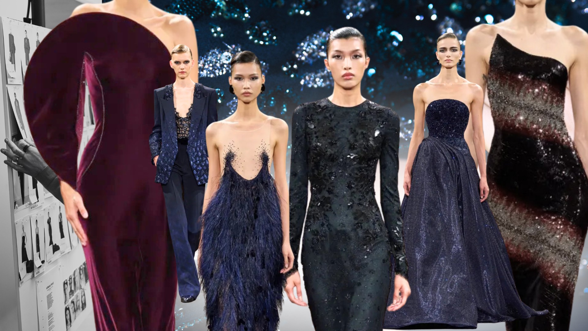 Giorgio Armani Privé Haute Couture FW26: Sau hoàng hôn, trời đêm lấp lánh tựa ngàn sao