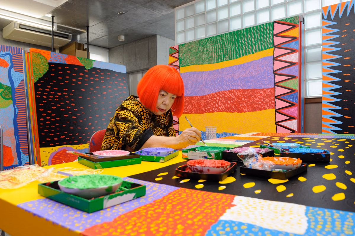 Hinh anh Yayoi Kusama và vũ trụ không hồi kết của di sản chấm bi 10