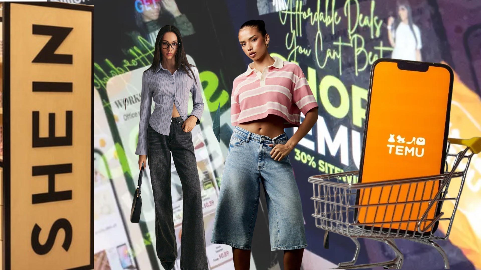 Shein thất thế trước Temu trong cuộc chiến bản quyền