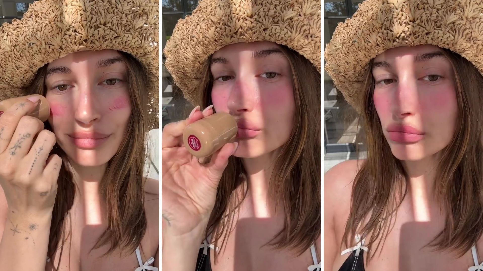 Hinh anh 3 bí quyết đằng sau lớp makeup đặc trưng của Hailey Bieber 4