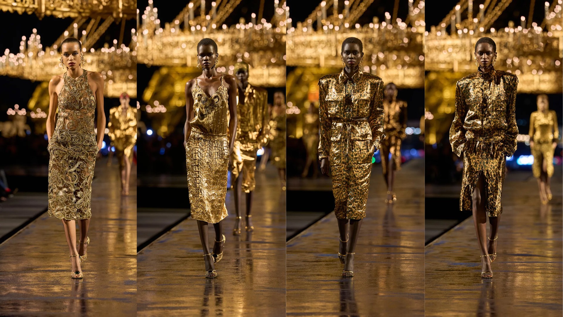 Hinh anh Saint Laurent Xuân Hè 2027: Bóng hình hoàng kim 5