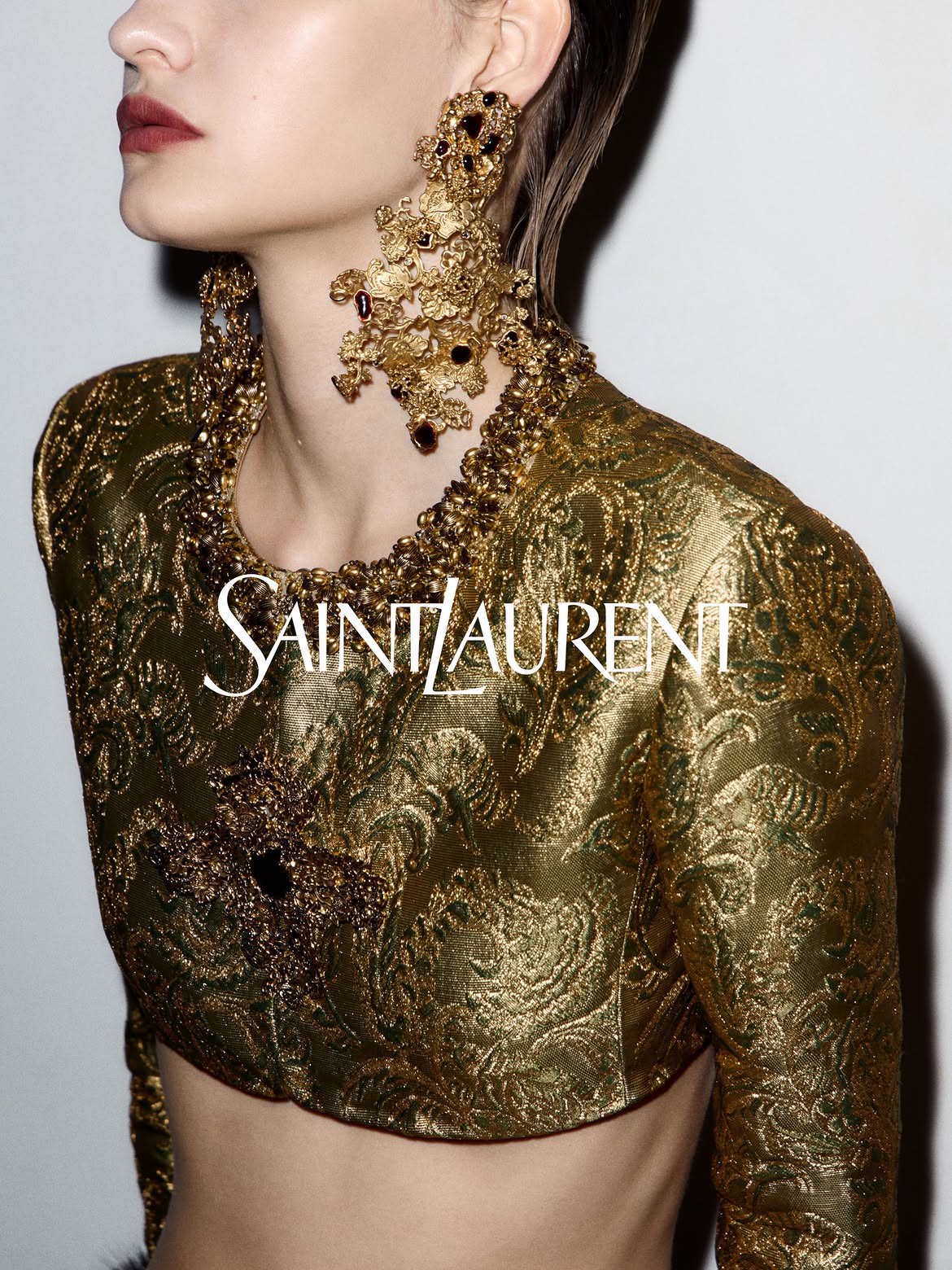 Hinh anh Saint Laurent Xuân Hè 2027: Bóng hình hoàng kim 8