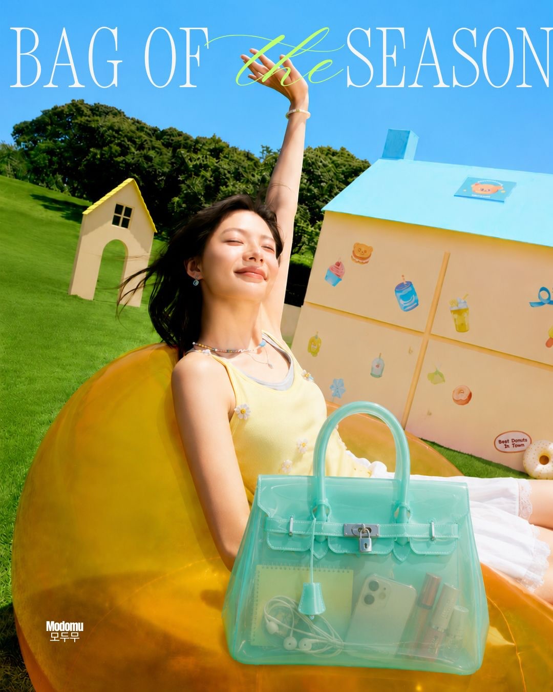 Hinh anh Bất chấp ngày mưa, xuống phố cùng jelly bag 1