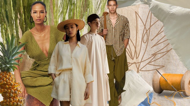 Mặc “Thơm”: Hành trình từ  lá dứa đến trang phục ready-to-wear