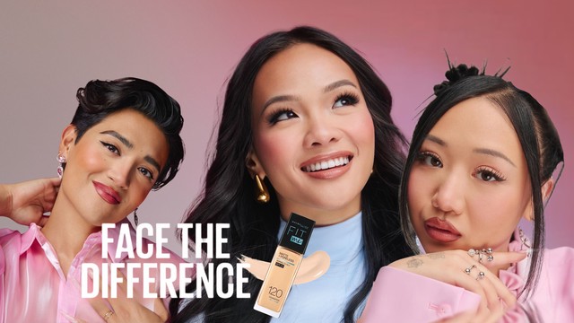 Maybelline x Face the Difference:  Khi quảng cáo không chỉ xoay quanh người nổi tiếng