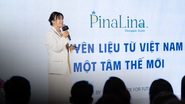 Ra mắt sản phẩm mới - Vải Sợi Dứa Pinalina™  - nguyên liệu bản địa thuần Việt