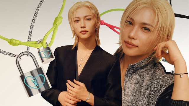 Felix cùng Louis Vuitton chạm khắc những ước mơ xanh lên BST trang sức Silver Lockit 2025