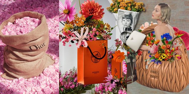 Hoa - công cụ marketing đắt giá của thời trang cao cấp