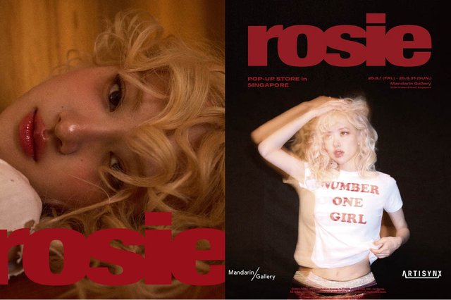 Rosé (BLACKPINK) mang pop-up store “Rosie” đến Singapore