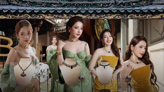 Chi Pu và sắc hồng Polychroma: Khi đá quý trở thành ngôn ngữ của bản sắc
