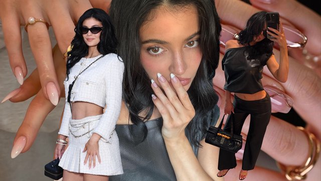 Kylie Jenner "hồi sinh" kiểu nails của thập niên 90s
