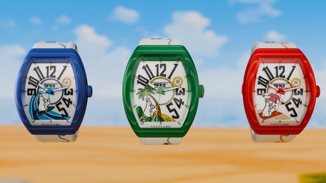 Đón Hè rực rỡ với Franck Muller và #FR2 và #FR2NCK MULLER Vanguard Beach Limited Edition